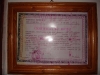 Certificatul de botez Amza Pellea